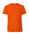Heren T-shirt Ringspun Premium Fruit of the loom 61-422-0 Orange